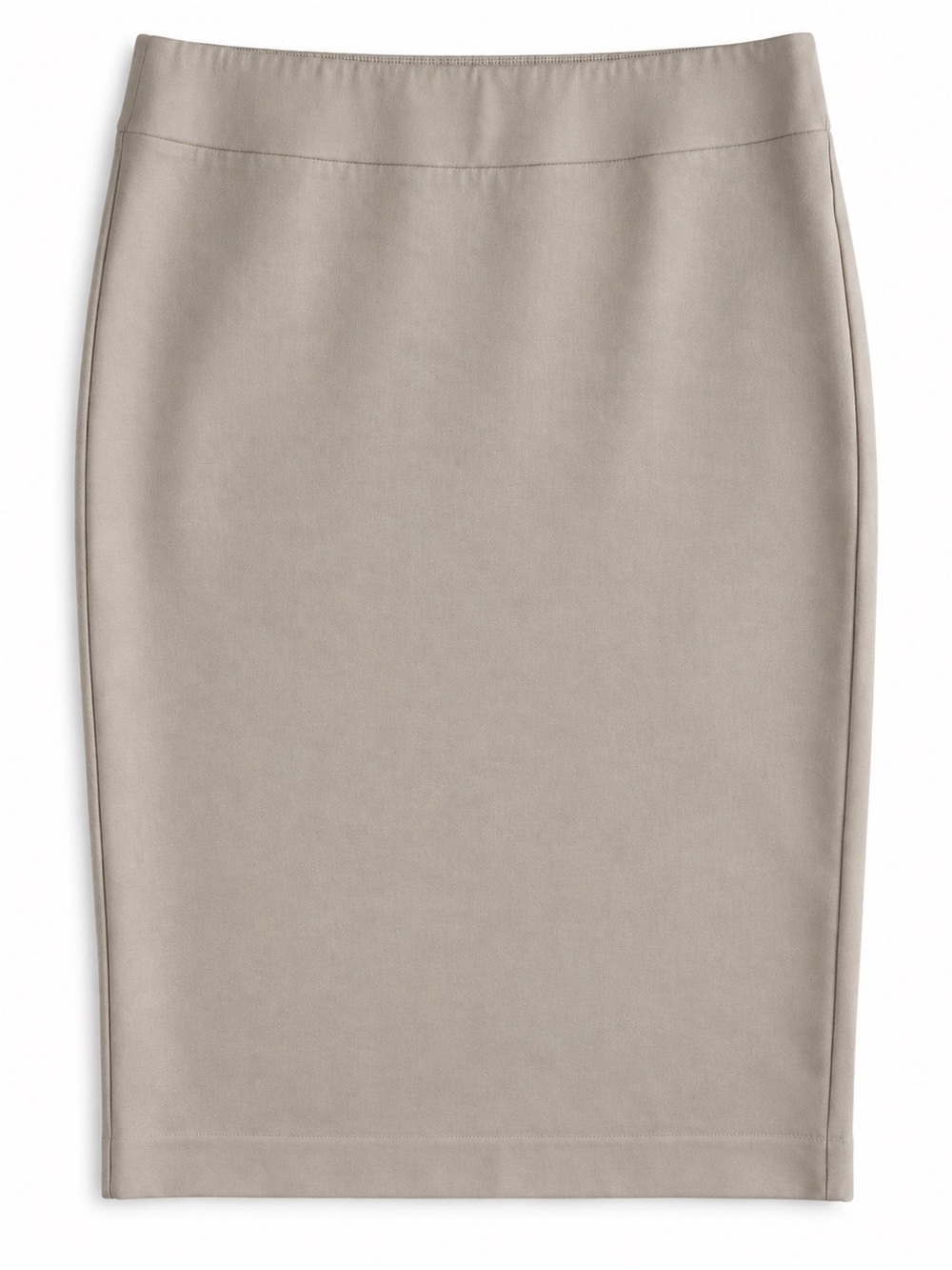 Jarbo 38 Classic Stretch Pencil Skirt in Taupe